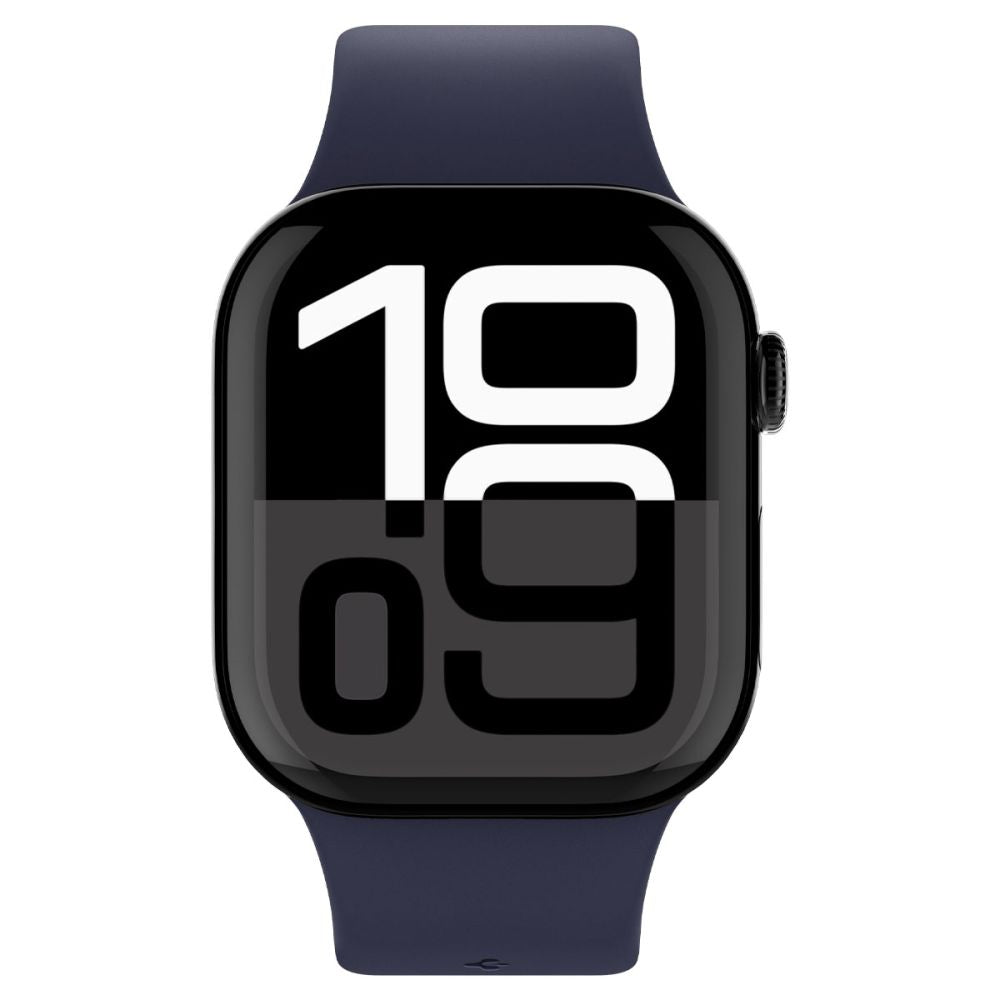Spigen Nano Pop dirželis, skirtas Apple Watch 40/41/42 mm – tamsiai mėlyna/oranžinė