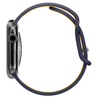 Spigen Nano Pop dirželis, skirtas Apple Watch 40/41/42 mm – tamsiai mėlyna/oranžinė