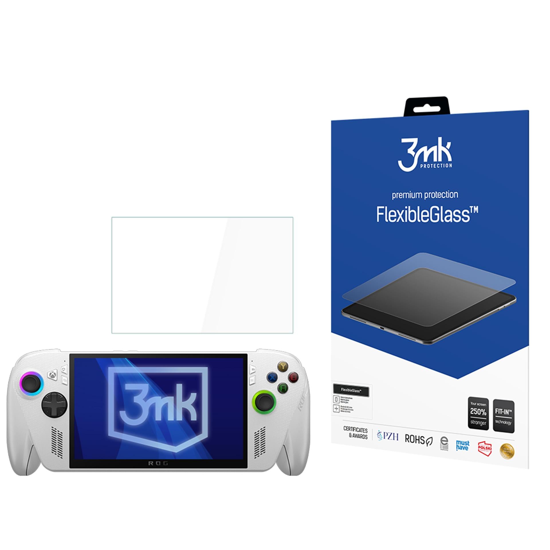 3mk FlexibleGlass hibridinis stiklas, skirtas ROG Xbox Ally / Ally X -- ROG Ally / ROG Ally X