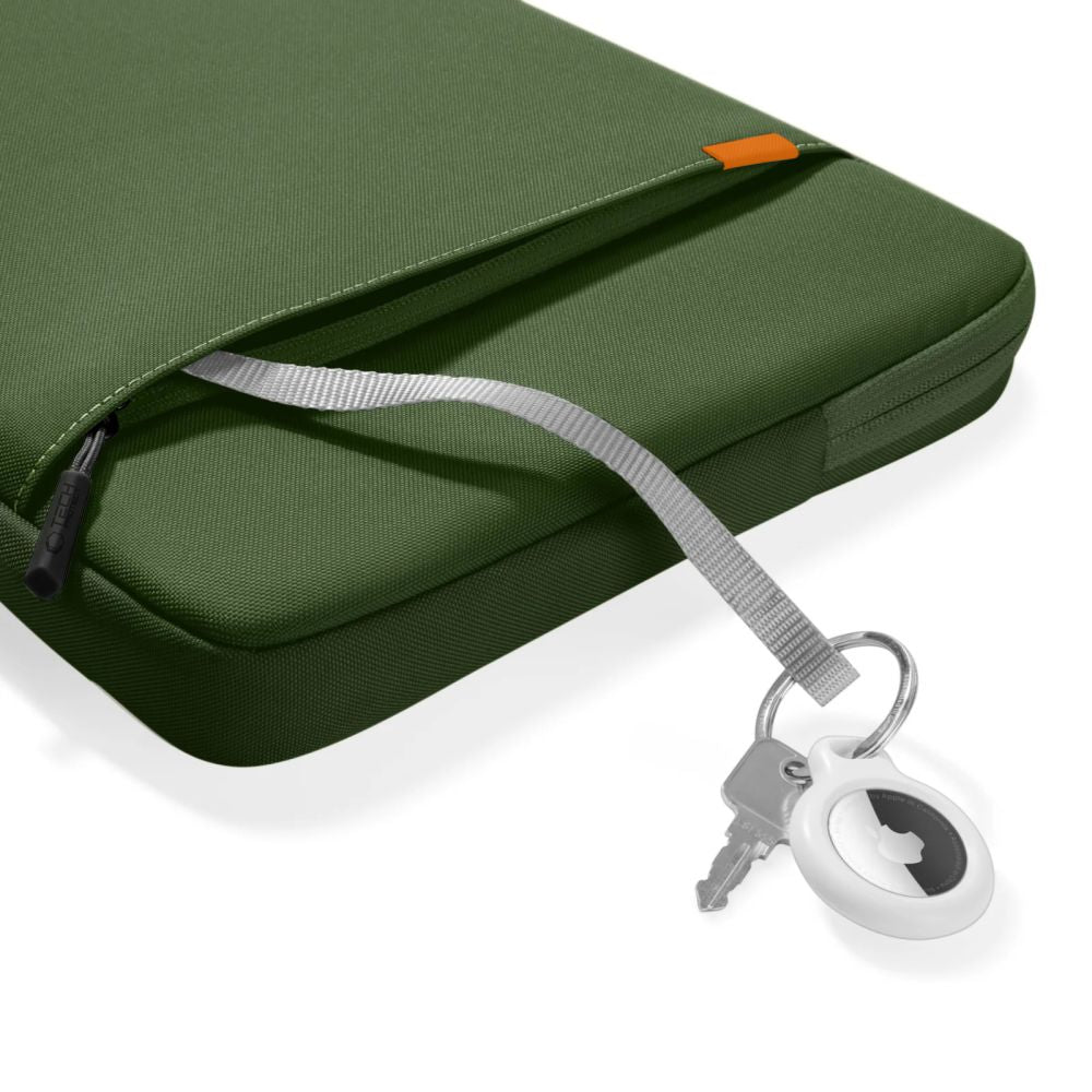Tech-Protect Defender nešiojamojo kompiuterio dėklas 13-14 - Žalias -- Laptop Bags