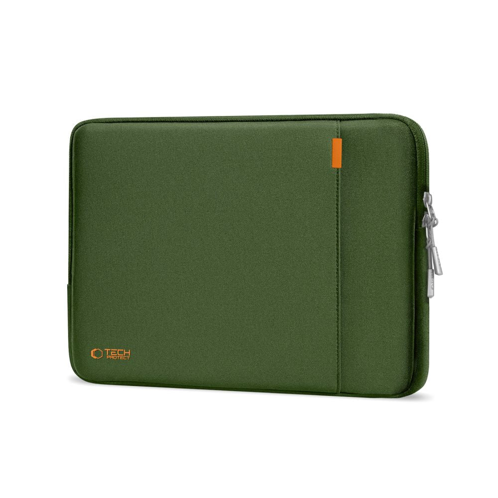 Tech-Protect Defender nešiojamojo kompiuterio dėklas 15-16 - Žalias -- Laptop Bags