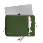 Tech-Protect Defender nešiojamojo kompiuterio dėklas 15-16 - Žalias -- Laptop Bags