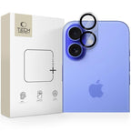 Tech-Protect Cam Fit+ kameros stiklas iPhone 16/16 Plus – skaidrus -- iPhone 16 / iPhone 16 Plus