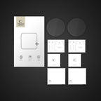 Tech-Protect Glass Fit+ grūdintas stiklas Galaxy Watch 40–44 mm (2 vnt.) -- Samsung Galaxy Watch 40mm / Samsung Galaxy...
