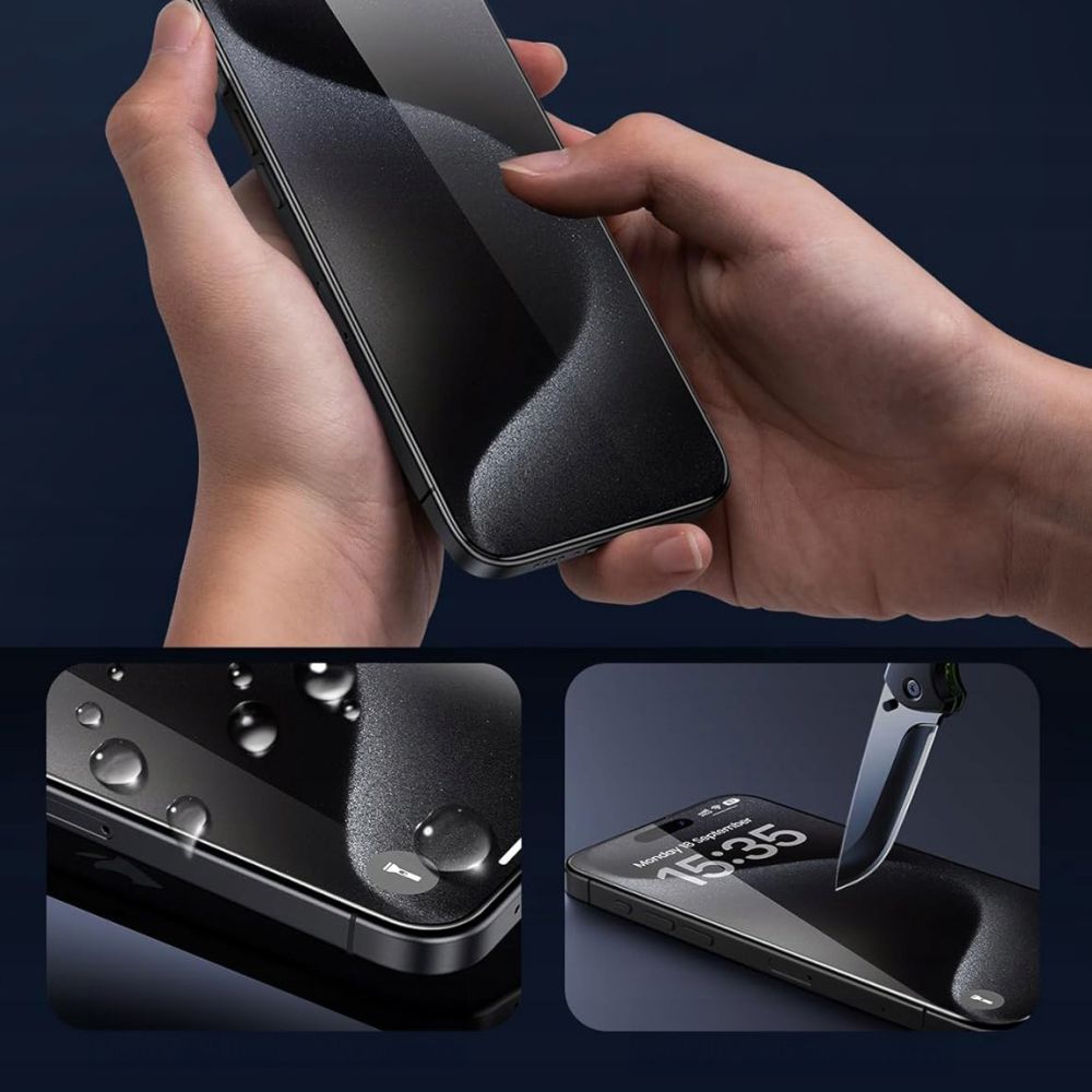 Tech-Protect Glass Fit+ stiklas iPhone 13 mini (2 vnt.) -- iPhone 13 Mini