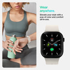 Spigen Nano Pop dirželis, skirtas Apple Watch 40/41/42 mm – smėlio spalvos