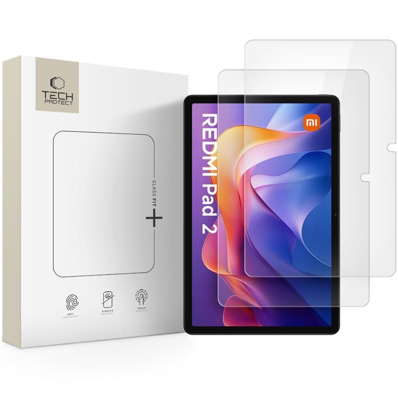 Tech-Protect stiklas Redmi Pad 2/SE 11.0 (2 vnt.) -- Redmi Pad 2