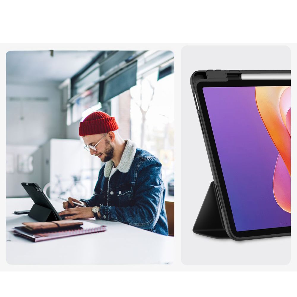 Tech-Protect SC rašiklio dėklas, skirtas Xiaomi Redmi Pad 2 11.0 – juodas -- Xiaomi Redmi Pad 2