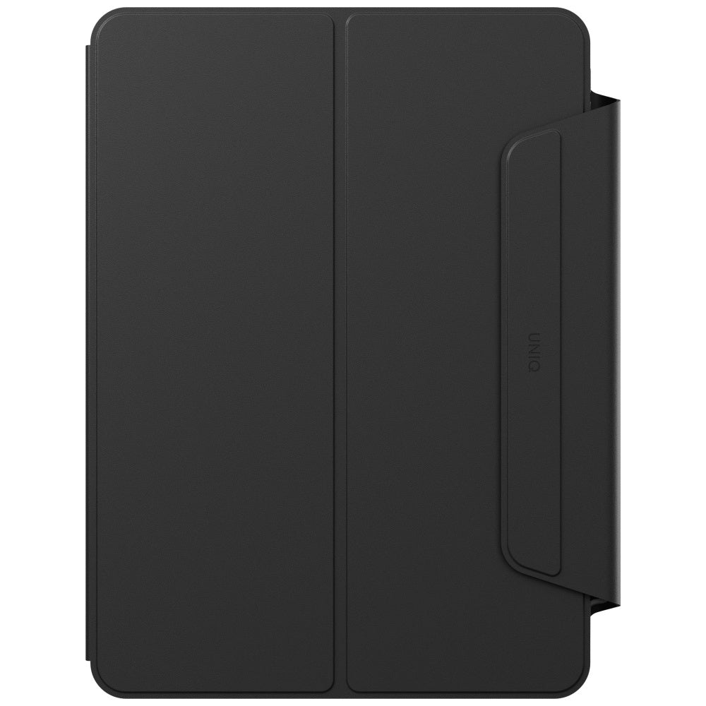 Uniq Rovus Snapmount Magnetic 360 besisukantis nuimamas dėklas, skirtas iPad Air 11" 2024 / 2025 / iPad Air 10.9" 2020 / 2022 - juodas