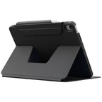 Uniq Rovus Snapmount Magnetic 360 besisukantis nuimamas dėklas, skirtas iPad Air 11" 2024 / 2025 / iPad Air 10.9" 2020 / 2022 - juodas