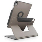 Uniq Rovus Snapmount Magnetic 360 besisukantis nuimamas dėklas, skirtas iPad Air 11" 2024 / 2025 / iPad Air 10.9" 2020 / 2022 - pilka