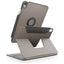 Uniq Rovus Snapmount Magnetic 360 besisukantis nuimamas dėklas, skirtas iPad Air 11" 2024 / 2025 / iPad Air 10.9" 2020 / 2022 - pilka