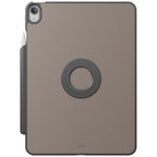 Uniq Rovus Snapmount Magnetic 360 besisukantis nuimamas dėklas, skirtas iPad Air 11" 2024 / 2025 / iPad Air 10.9" 2020 / 2022 - pilka
