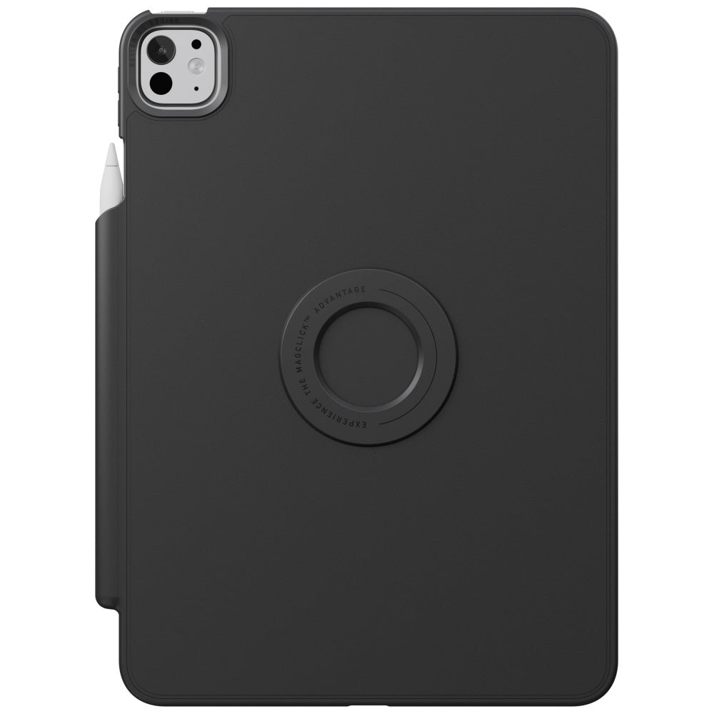 Uniq Rovus Snapmount Magnetic 360 besisukantis nuimamas dėklas, skirtas iPad Pro 13" 2024 (7 karta) - juodas