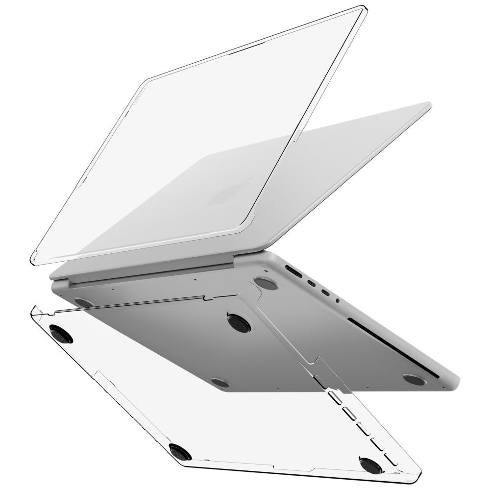 Uniq Vero dėklas MacBook Pro 14" M1-M4 (2021-2024) - Skaidrus -- MacBook Pro 14" M1/M2/M3/M4