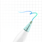 Wozinsky WRA-08 Stylus, skirtas iPad USB-C greitajam įkrovimui – baltas