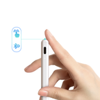 Wozinsky WRA-08 Stylus, skirtas iPad USB-C greitajam įkrovimui – baltas