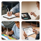 Wozinsky WRA-08 Stylus, skirtas iPad USB-C greitajam įkrovimui – baltas