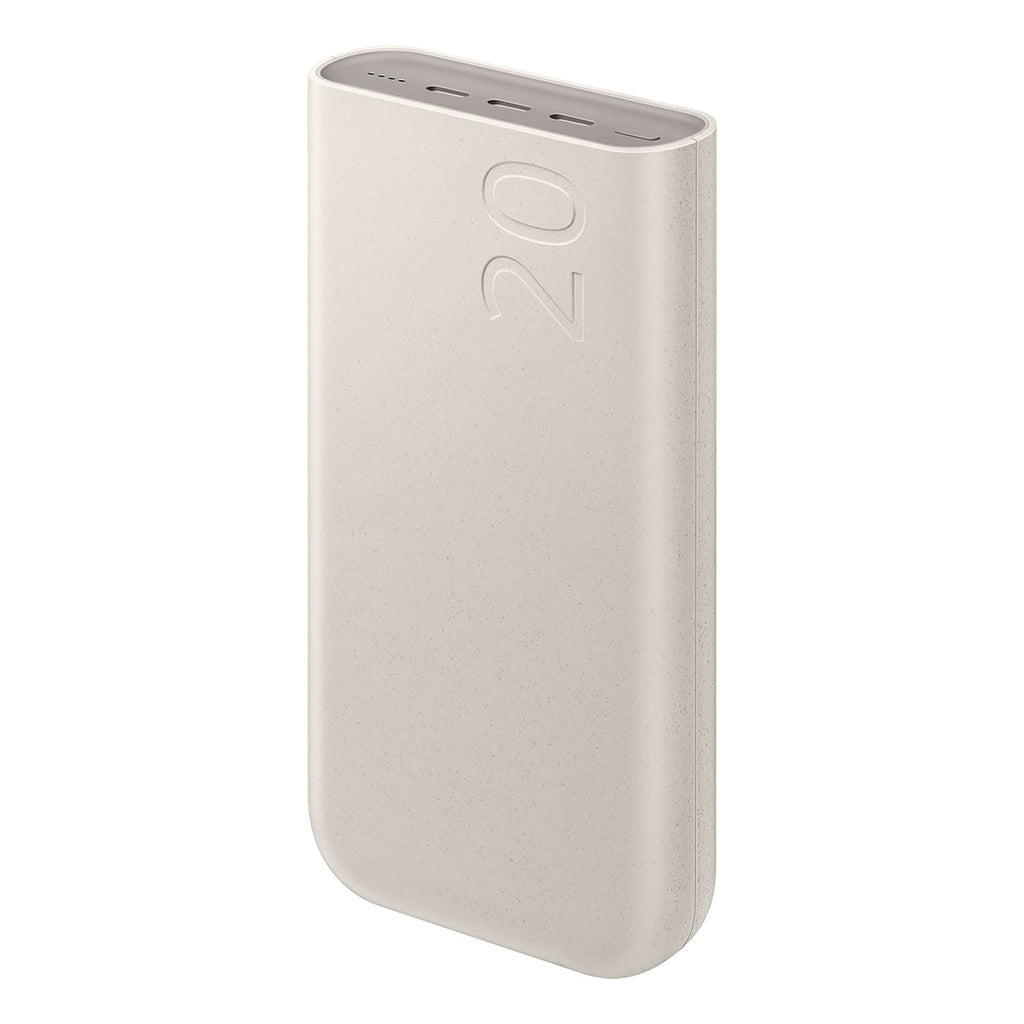Powerbank Samsung EB-P4520XUEGWW 20000 mAh 3x USB-C 45W SFC - smėlio spalva -- Powerbanks