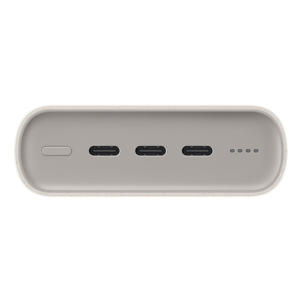 Powerbank Samsung EB-P4520XUEGWW 20000 mAh 3x USB-C 45W SFC - smėlio spalva -- Powerbanks