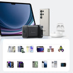 Joyroom JR-TCF23 25W sieninis įkroviklis su 1m USB-C laidu - juodas -- Cell phone chargers