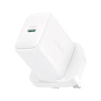 Joyroom JR-TCF20 PD 20W sieninis įkroviklis (UK kištukas) su 1m USB-C laidu - baltas -- Cell phone chargers