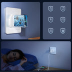 Joyroom JR-TCF20 PD 20W sieninis įkroviklis (UK kištukas) su 1m USB-C laidu - baltas -- Cell phone chargers