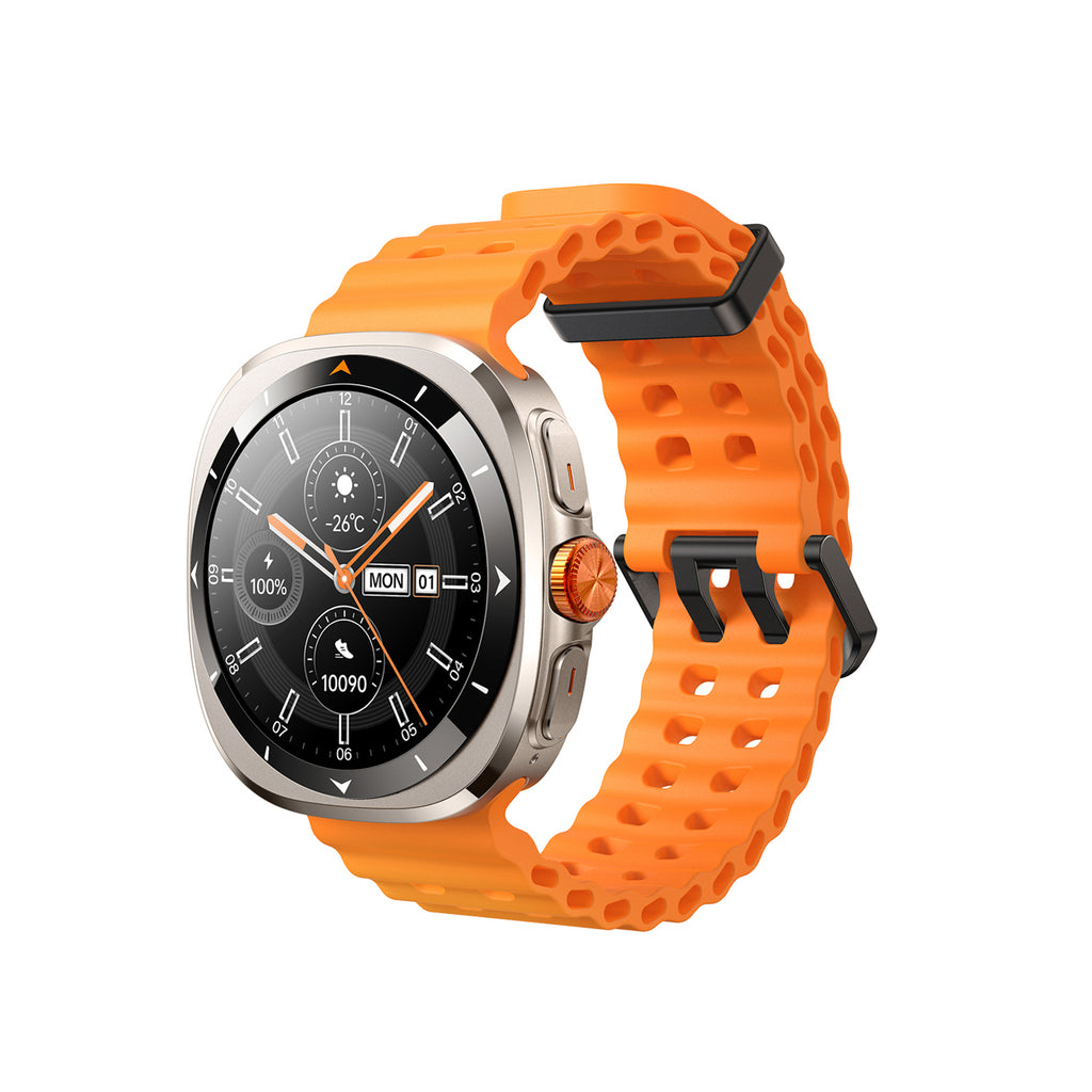 Joyroom Venture Series JR-FV2 Sportinis išmanusis laikrodis su skambučių priėmimo funkcija - Oranžinis -- Watch Straps