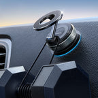 Joyroom JR-ZS501 magnetinis automobilinis laikiklis, suderinamas su MagSafe, prietaisų skydeliui tamsiai pilkas