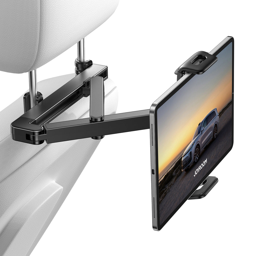 Joyroom JR-ZS433 automobilinis galvos atramos laikiklis juodas -- Cell phone holders