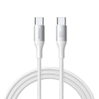 Joyroom S-A28 Flash Series 60W USB-C - USB-C Laidas 1m - baltas