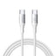 Joyroom S-A28 Flash Series 60W USB-C - USB-C Laidas 1m - baltas