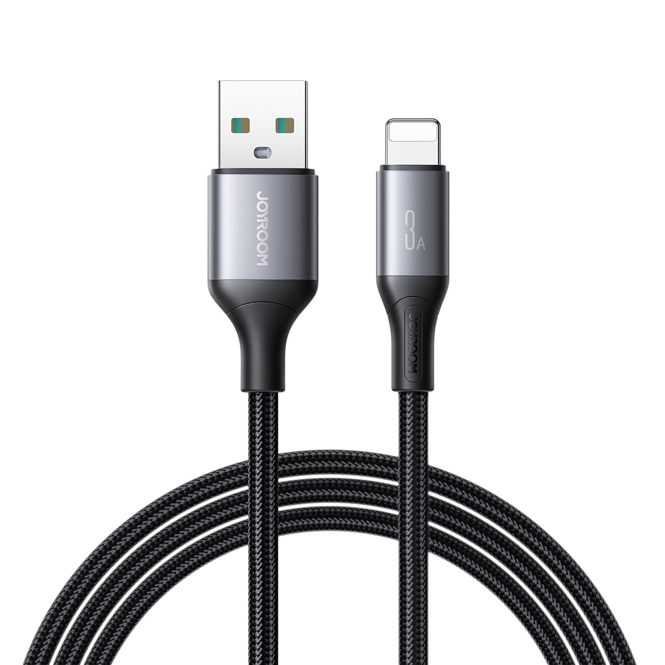 Joyroom Laidas S-A28 Flash Series 3A USB-A - Lightning 1m juodas