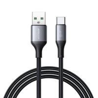 Joyroom Laidas S-A28 Flash Series 3A USB-A - USB-C 1m juodas