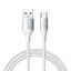 Joyroom Laidas S-A28 Flash Series 3A USB-A - USB-C 2m baltas