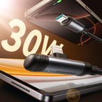 Joyroom Laidas S-A56 EnjoyX Series 90° USB-C - Lightning 30W 1.2m juodas