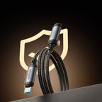 Joyroom Laidas S-A56 EnjoyX Series 90° USB-C - Lightning 30W 1.2m juodas