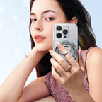 Joyroom magnetinis žiedinis laikiklis JR-ZS425 juodas