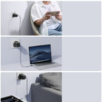 Joyroom JR-TCG17 45W 2 x USB-C sieninis įkroviklis (UK kištukas) - juodas