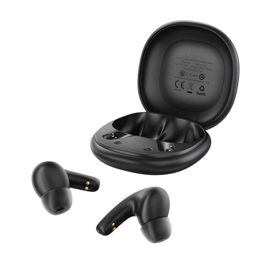Acefast W3 In-Ear Wireless ANC TWS ausinės – juodos