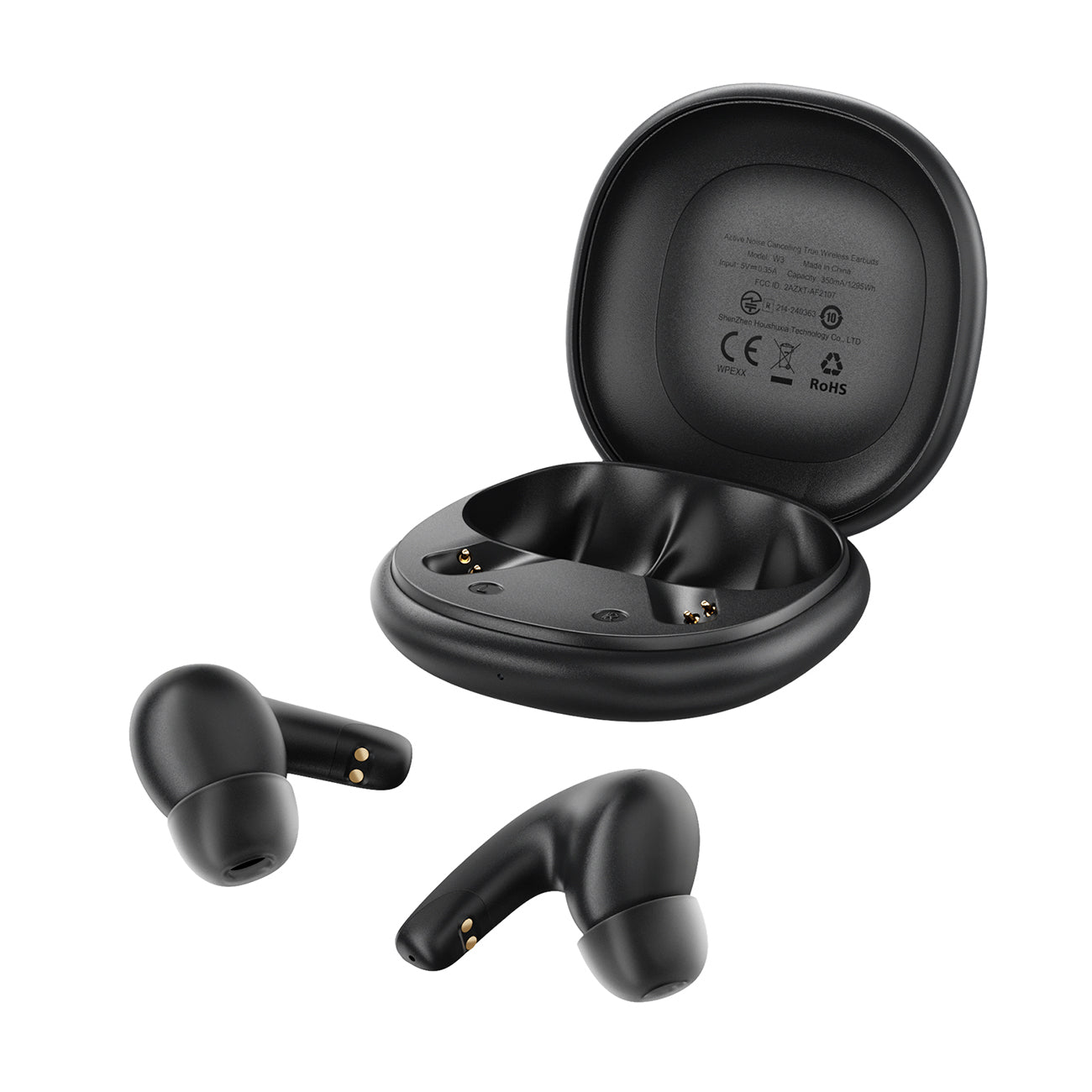 Acefast W3 In-Ear Wireless ANC TWS ausinės – juodos