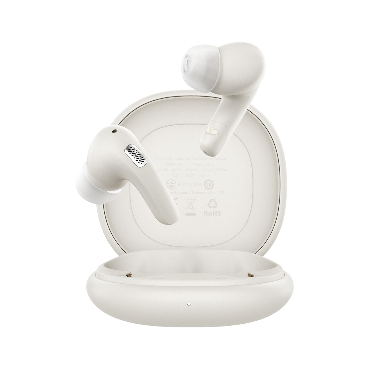 Acefast W3 In-Ear Wireless ANC TWS ausinės – baltos
