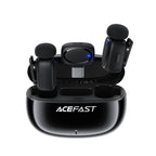 Acefast R2 belaidžiai lavalieriniai mikrofonai - juodi -- Uncategorized