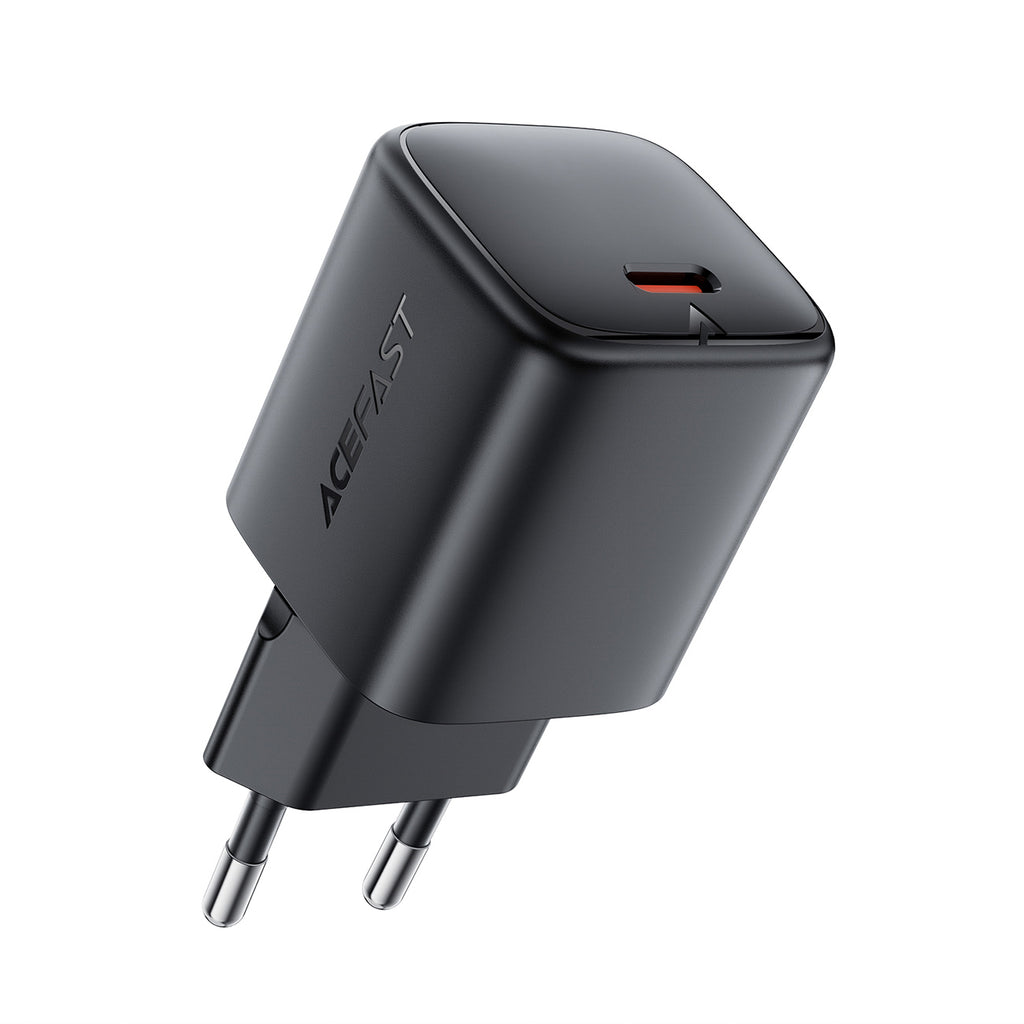 Acefast A119 GaN PD 45W USB-C Sieninis Įkroviklis - Juodas -- Cell phone chargers