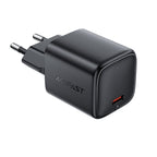Acefast A119 GaN PD 45W USB-C Sieninis Įkroviklis - Juodas -- Cell phone chargers