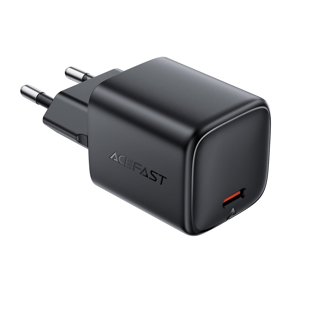 Acefast A119 GaN PD 45W USB-C Sieninis Įkroviklis - Juodas -- Cell phone chargers
