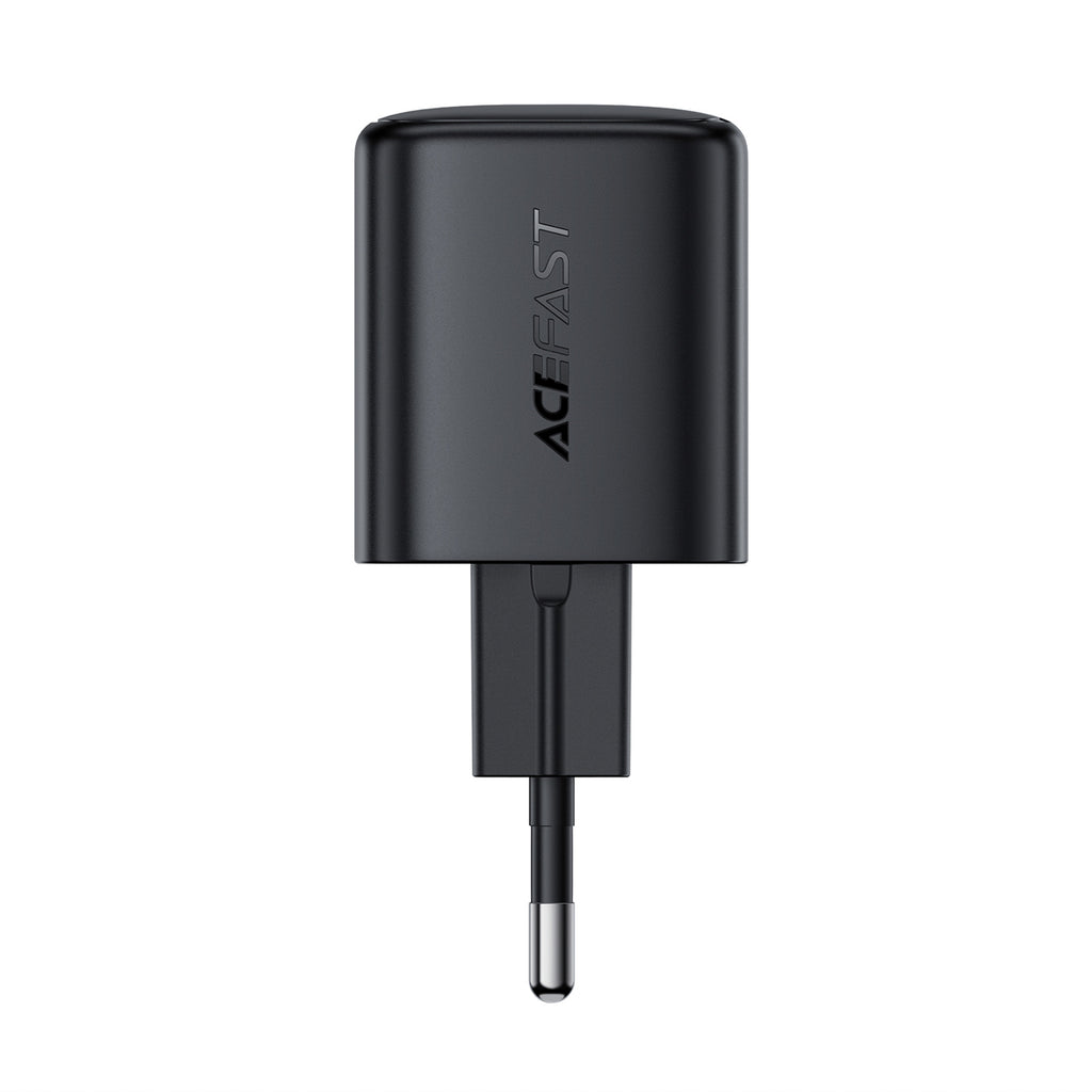 Acefast A119 GaN PD 45W USB-C Sieninis Įkroviklis - Juodas -- Cell phone chargers