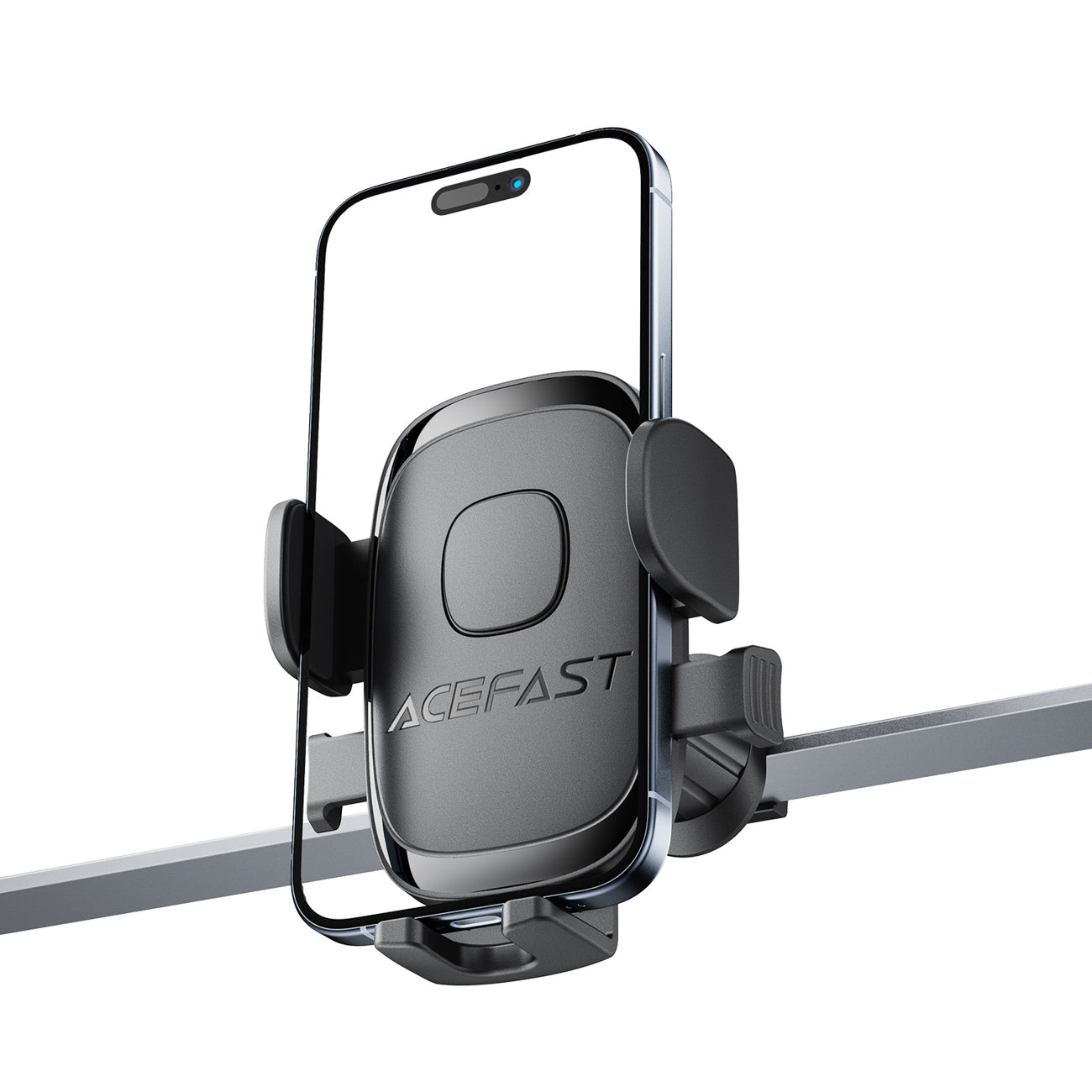 Acefast D56 automobilio oro angos laikiklis su automatine spaustuvu - juodas -- Cell phone holders