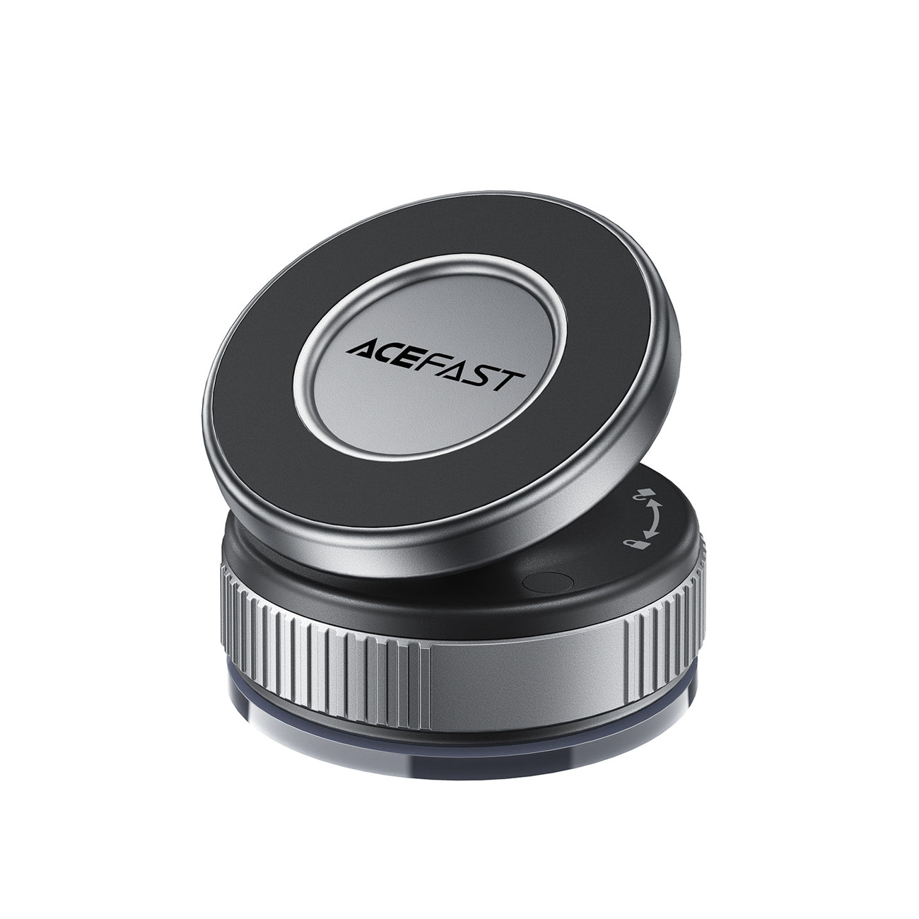Acefast E27 Magnetinis prietaisų skydelis / Windshield siurbimo taurelės laikiklis - juodas Pirmasis paveikslėlis