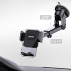 Dudao F8Max+ automobilinis laikiklis prietaisų skydeliui arba priekiniam stiklui, juodas